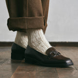 Alpaca Cable Pattern Socks|7-5008