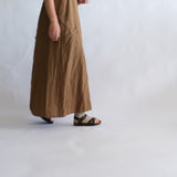 8-0809|コットン×リネン サンダルソックス