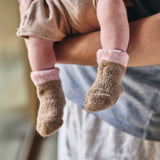 Organic Cotton Blended Yak Pile Socks For Baby|7-6600