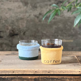 5-5004|アイスコーヒーのくつした coffee柄 Short ver.