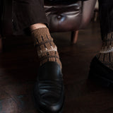 4-2017|Organic Cotton Irregular Stripes Socks