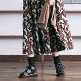 Alpaca Cable Pattern Socks|7-5008