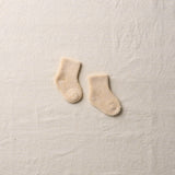 Organic Cotton Blended Yak Pile Socks For Baby|7-6600