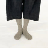 8-0016|スーピマ×ヤク ゴムなしソックス