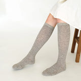 8-0046 | Supima x Yak Plain High Socks