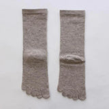 8-0403|スーピマ×ヤク 五本指ソックス