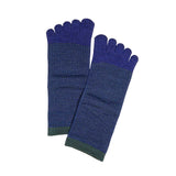 9-1151|ラミー&ビスコース 5本指アンクル