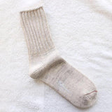 9-9006|オーガニックスーピマコットンのざっくりリブソックス