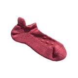 9-9007|オーガニックコットンの足底パイルショートソックス