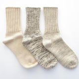 9-9006|オーガニックスーピマコットンのざっくりリブソックス