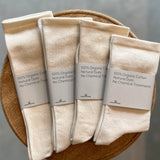 8-0013|Basic plain socks without elastic