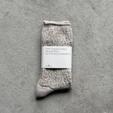 8-0024|コットン×リネン リンクスソックス