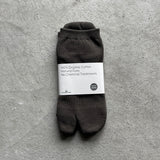 8-0453|Gallenut Tabi-style pile socks, ankle length
