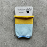 6-1007|オーガニックコットン アイスコーヒーのくつした 切り替え