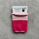 6-1007|オーガニックコットン アイスコーヒーのくつした 切り替え