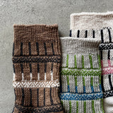 4-2017|Organic Cotton Irregular Stripes Socks