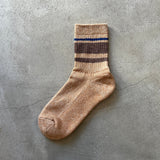 4-2018|Organic Cotton Linen Pile Sole Line Socks