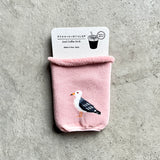 6-1009|オーガニックコットン アイスコーヒーのくつした ウミネコ