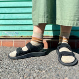 4-2018|Organic Cotton Linen Pile Sole Line Socks