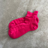 4-1005|Organic Cotton Pile Sole Sneaker Socks