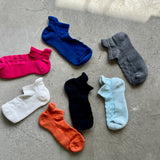 4-1005|Organic Cotton Pile Sole Sneaker Socks