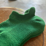 9-9007|オーガニックコットンの足底パイルショートソックス