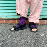 4-2012|Linen sandal socks