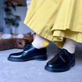 4-2003|Organic Cotton Waffle Pattern Ankle Socks