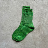 5-5011|Linen Moss Stitch "PLOOT" Socks