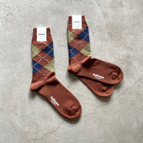 9-1128|ウール&コットン エックスマシーンアーガイル