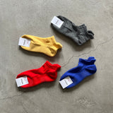 9-1125|ウール 足底パイルショートソックス