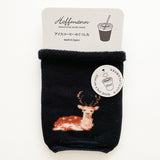 6-1003|アイスコーヒーのくつした 鹿Ver.