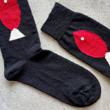 5-5016|Organic Cotton Fish Pattern Socks