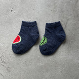 5-5013|Organic Cotton Watermelon Pattern Socks For Baby