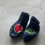 5-5013|Organic Cotton Watermelon Pattern Socks For Baby