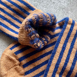 4-4031|Organic Cotton Mohair Stripes Socks