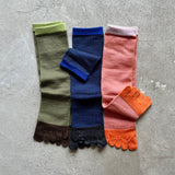 4-4040|Wool Toe Stripes Socks