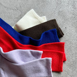 4-4039|Wool Mid-Gauge Ribbed Socks
