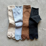 4-4037|Wool Cashmere Tabi Socks
