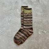 4-4038|Wool Fair Isle Socks