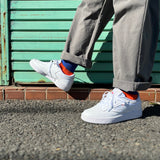 9-1146|リネン&コットン 足底パイル切り替え