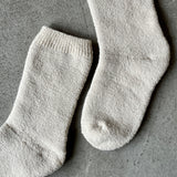4-4036|Silk Organic Cotton Pile Socks