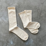 8-0013|Basic plain socks without elastic