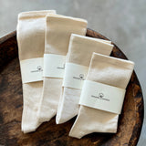 8-0013|ゴムなし ベーシックプレーンソックス