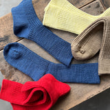 5-5014|Organic Cotton Slab Ribbed Socks
