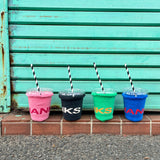 9-1140|コットン アイスコーヒーのくつしたTHANKS