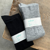 4-1010|Baby Alpaca Fine Gauge Knee Socks