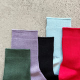 9-1142|エジプトコットン リブミドル