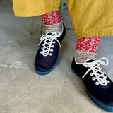 4-4028|Wool Organic Cotton Snow Pattern Socks