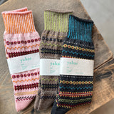 4-4038|Wool Fair Isle Socks